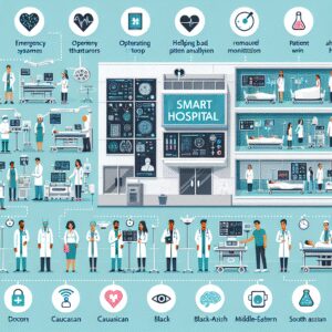 ¿Qué son los hospitales inteligentes y cómo operan?